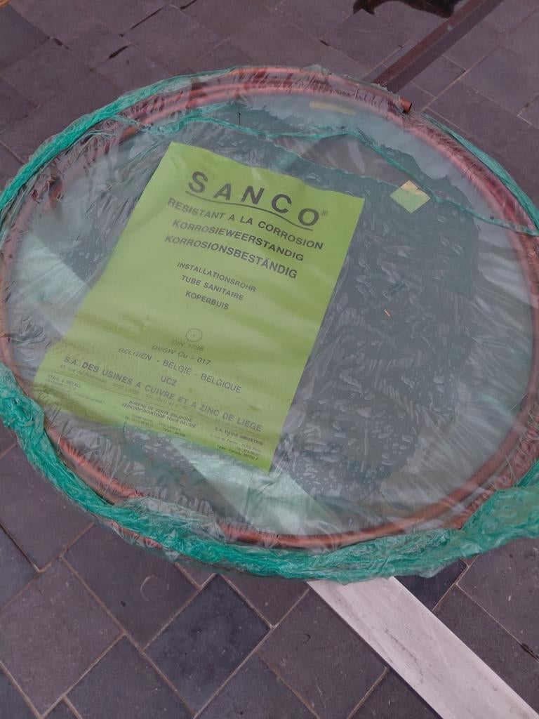 Koperen buis, Doe-het-zelf en Bouw, Sanitair, Ophalen, Nieuw, Koper