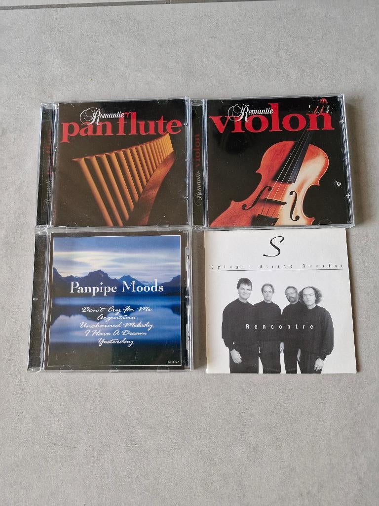 cd's instrumentaal €2 per stuk, Ophalen of Verzenden