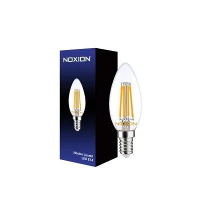 Filament de bougie LED E14 de Noxion Lucent, transparent, 4,, Enlèvement, Neuf