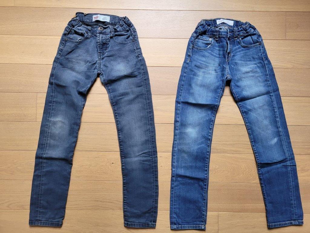 pakket jeansbroeken 10 jaar - maat 140 merkkleding, Enlèvement ou Envoi, Utilisé, Garçon, Pantalon