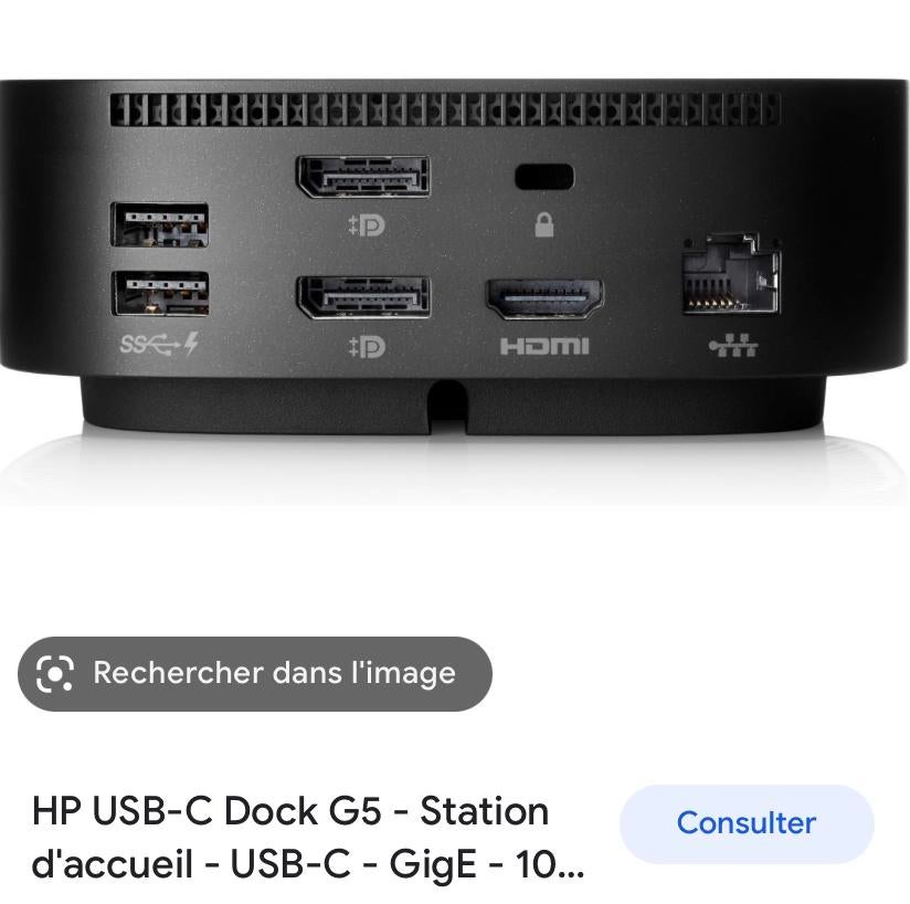 Dock G5 station d accueil, Neuf