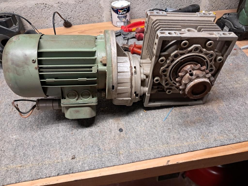 Motor reductor, Enlèvement