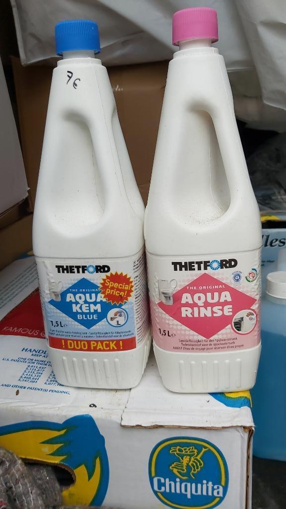 Aqua kem en aqua rinse bus, Ophalen, Nieuw