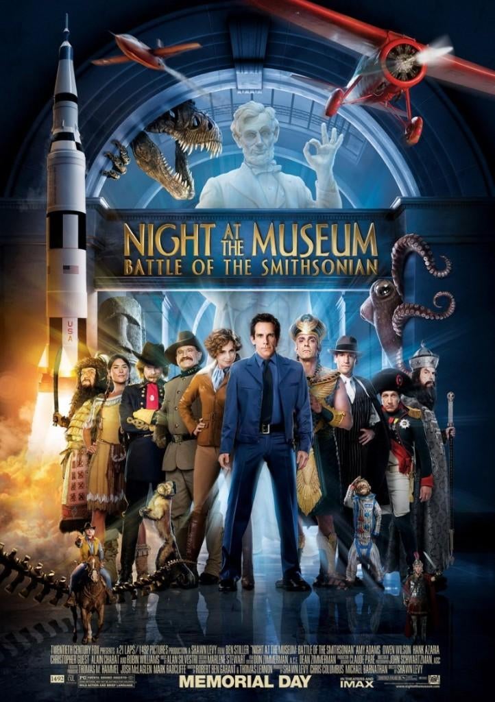 Film trailer 35mm  --  Night at the Museum 2, Audio, Tv en Foto, Filmrollen, Ophalen of Verzenden, 35mm film