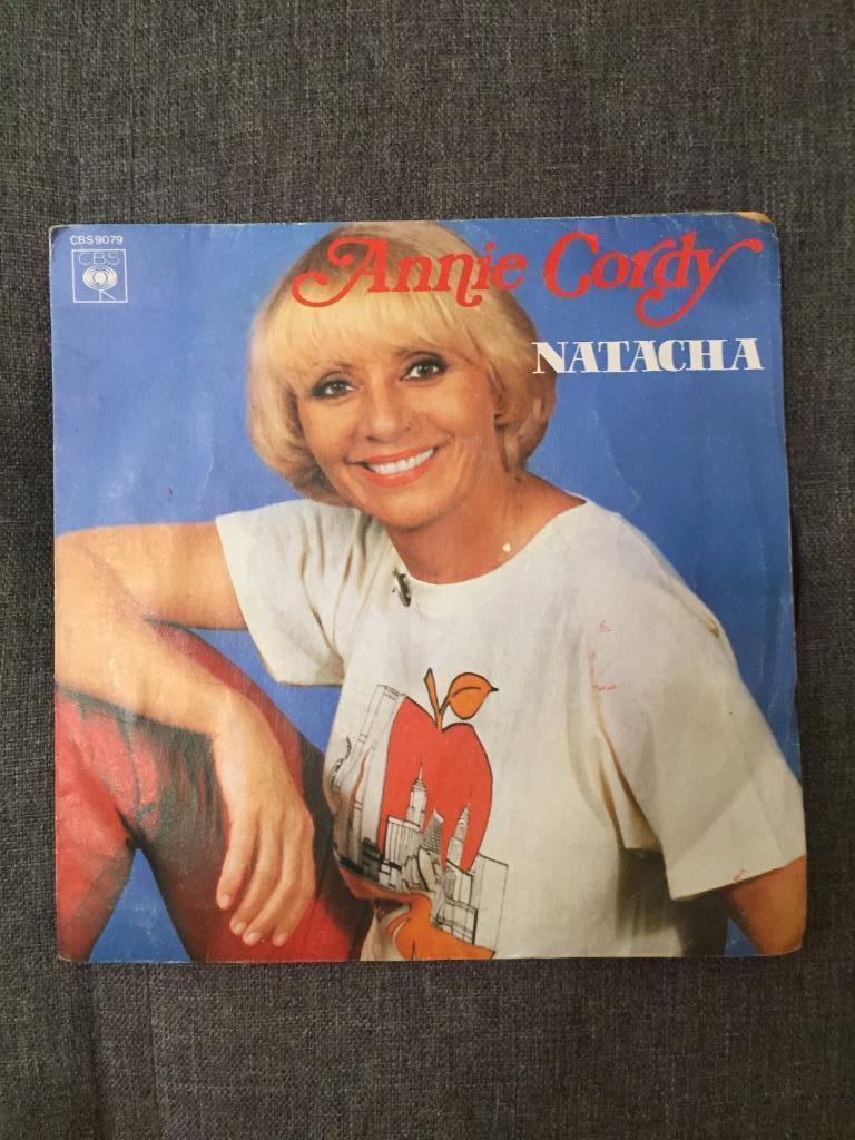 Singel Annie Cordy Natacha, Enlèvement ou Envoi, Comme neuf, Autres formats