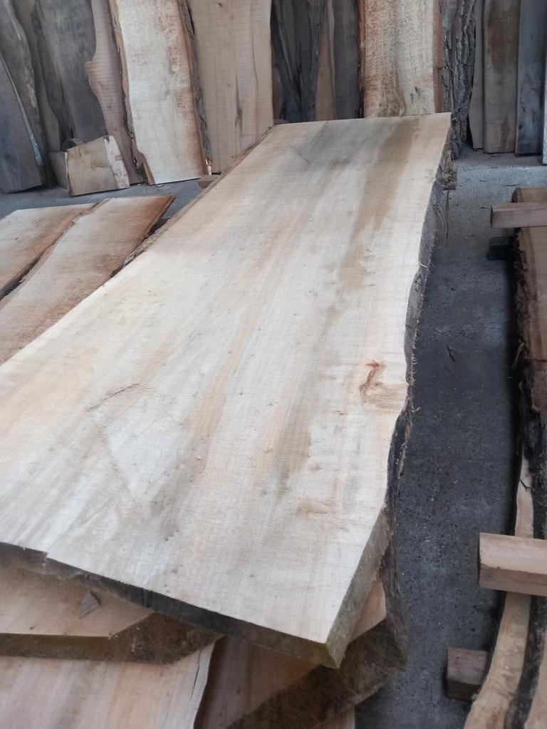 boomstamtafels tafelbladen planken, Ophalen, Nieuw