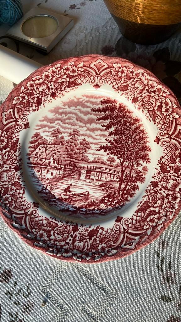 Grindley Staffordshire porceleinen bord, Enlèvement