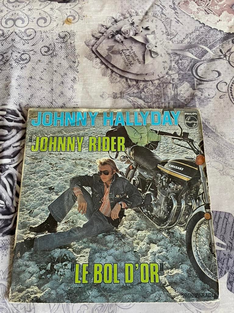 Johnny hallyday - johnny rider / le bol. D or, Enlèvement ou Envoi