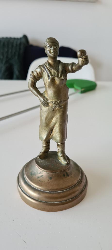 Mascotte de voiture ancienne Brasseur Bière, Enlèvement ou Envoi