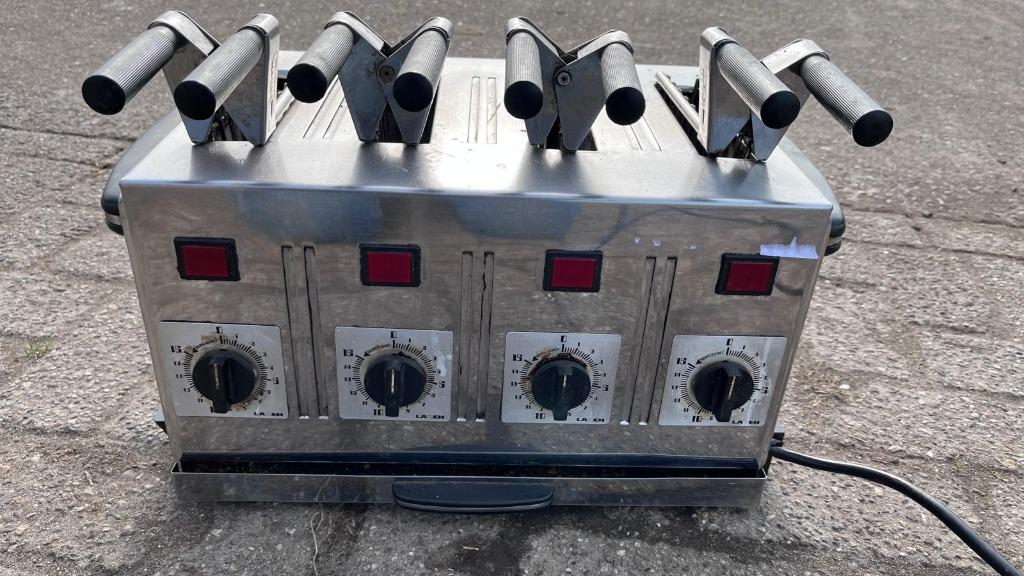 Tosti grill , Croque grill , LAREM, Ophalen, Uitneembare platen, Gebruikt