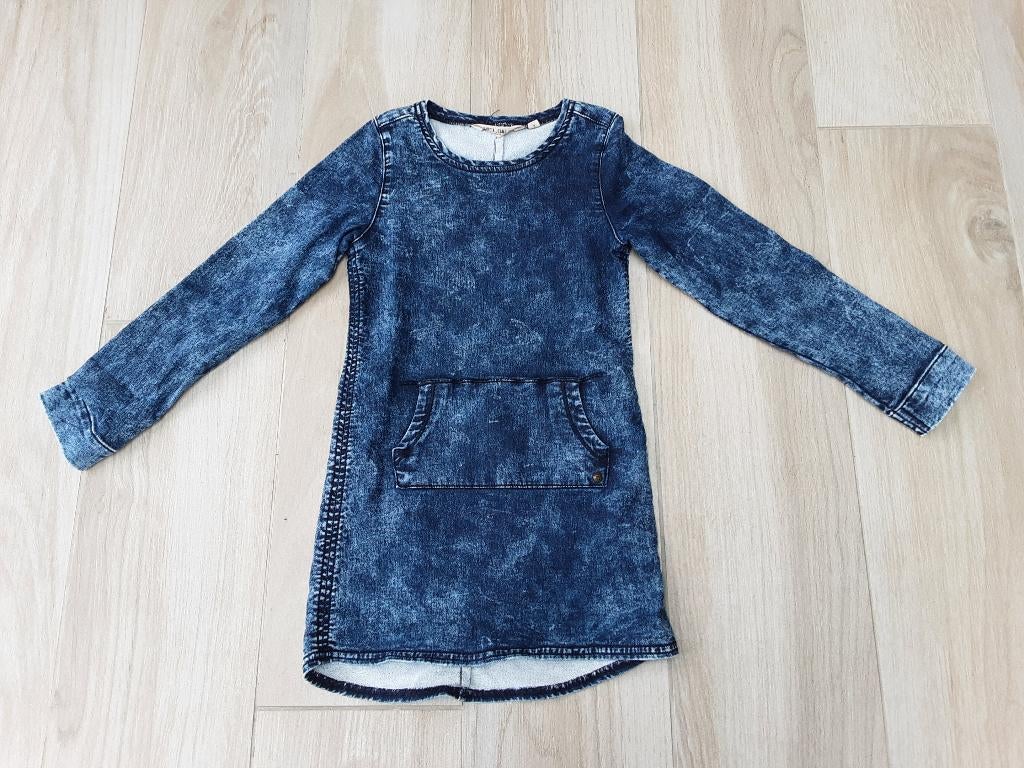 Jeans kleedje maat 128 / 134 *Garcia* Hele goede staat, Meisje, Ophalen of Verzenden, Zo goed als nieuw, Jurk of Rok
