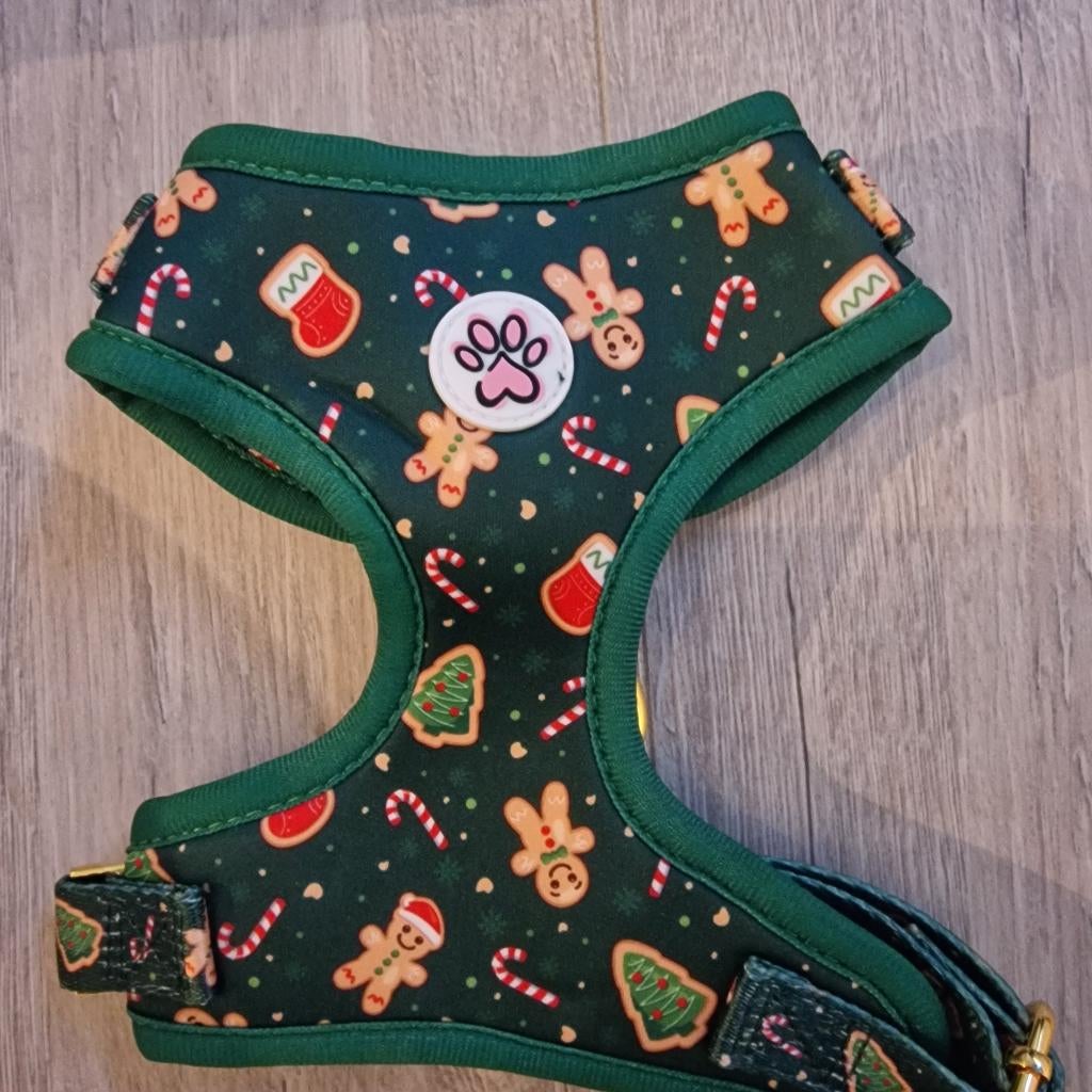 Harnas / Tuigje Paw My God! Kerst gingerbread XS, Enlèvement ou Envoi, Neuf