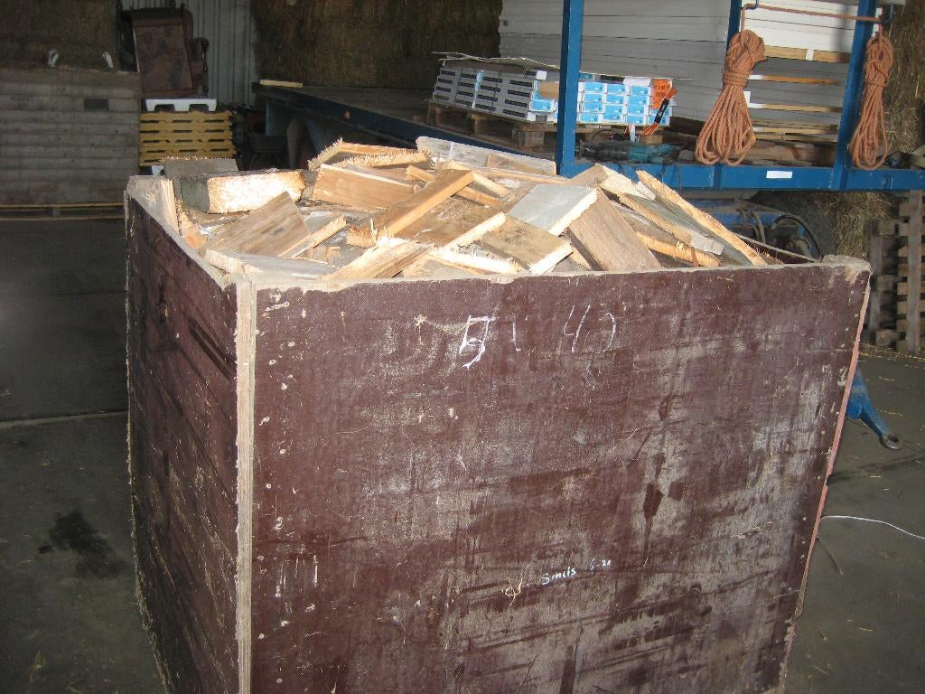 haardhout, 6 m³ of meer, Ophalen