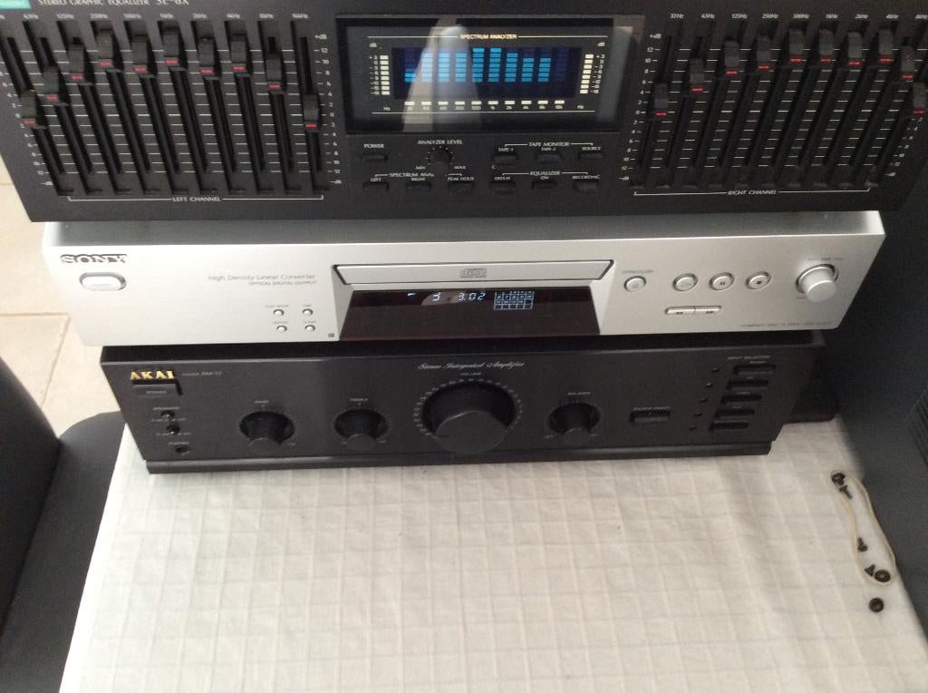 Stereo Graphic Equalizer Sansui SE-8X, Enlèvement ou Envoi, Utilisé, Equalizer ou Égaliseur