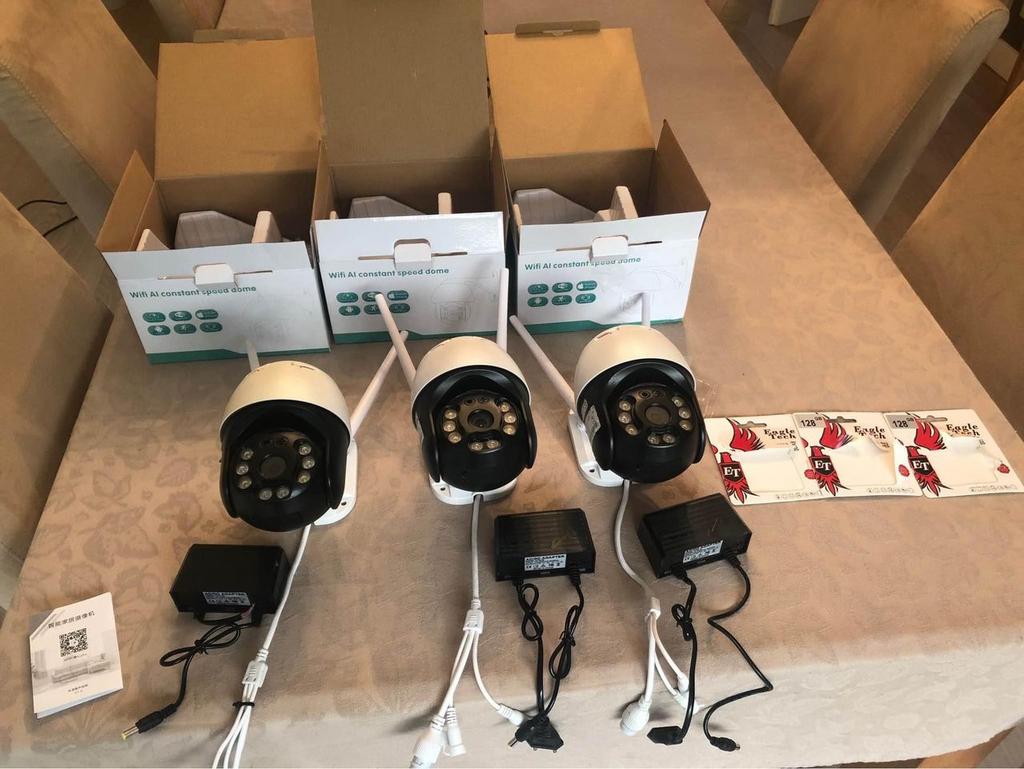 3 Cameras de surveillance, Enlèvement, Comme neuf