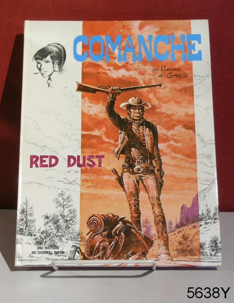 COMMANCHE RED DUST EDITION 1972, Boeken, Stripverhalen, Gelezen, Eén stripboek, Ophalen of Verzenden