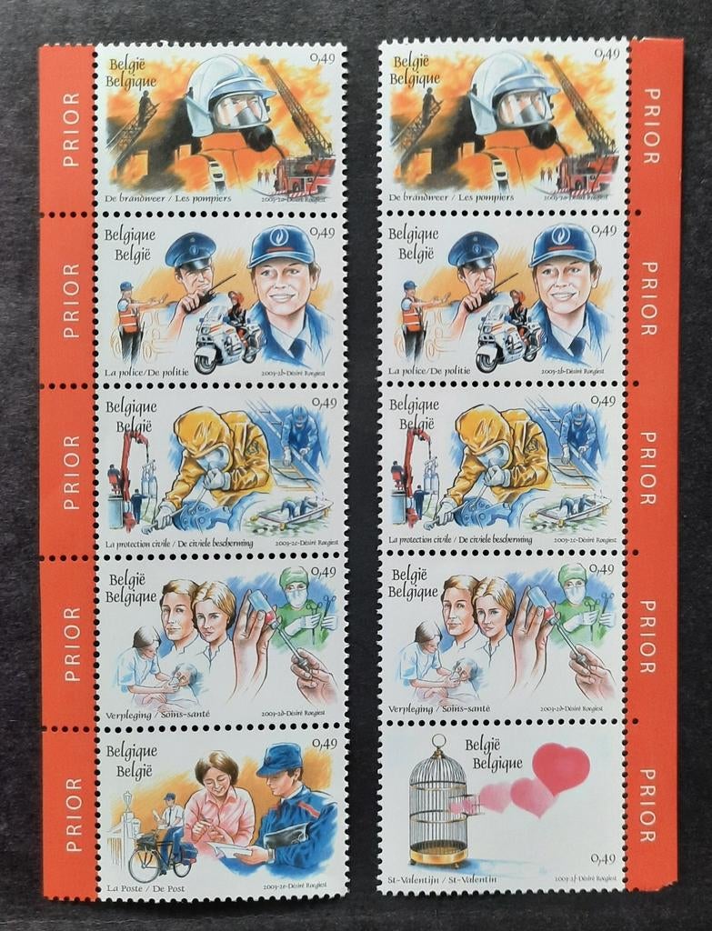 België: OBP 3150/55 ** Een hart voor... 2003., Postzegels en Munten, Postzegels | Europa | België, Frankeerzegel, Ophalen of Verzenden