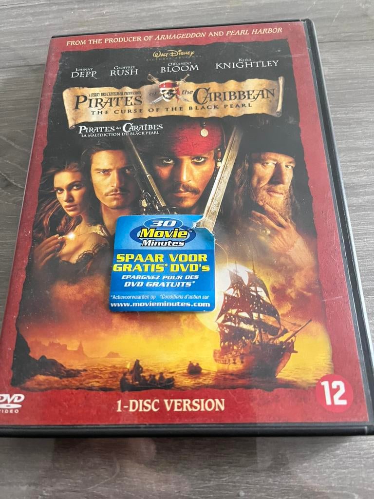 Pirates of the Caribbean The curse of the Black Pearl, Cd's en Dvd's, Vanaf 12 jaar, Ophalen of Verzenden, Gebruikt