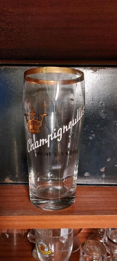 80cl email glas Champigneulles reine des bières, Ophalen of Verzenden