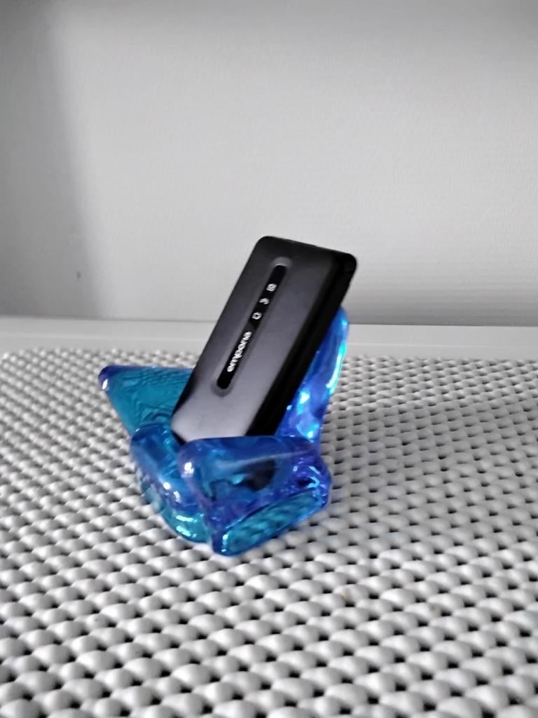Vintage - Fauteuil in kunststof "removal GSM" ZONDER DE GSM, Telecommunicatie, Ophalen of Verzenden, Zo goed als nieuw