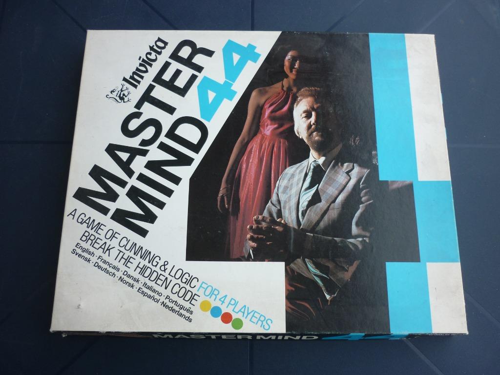 Jeu de société - Master Mind 44 - Invicta, Trois ou quatre joueurs, Enlèvement ou Envoi, Utilisé