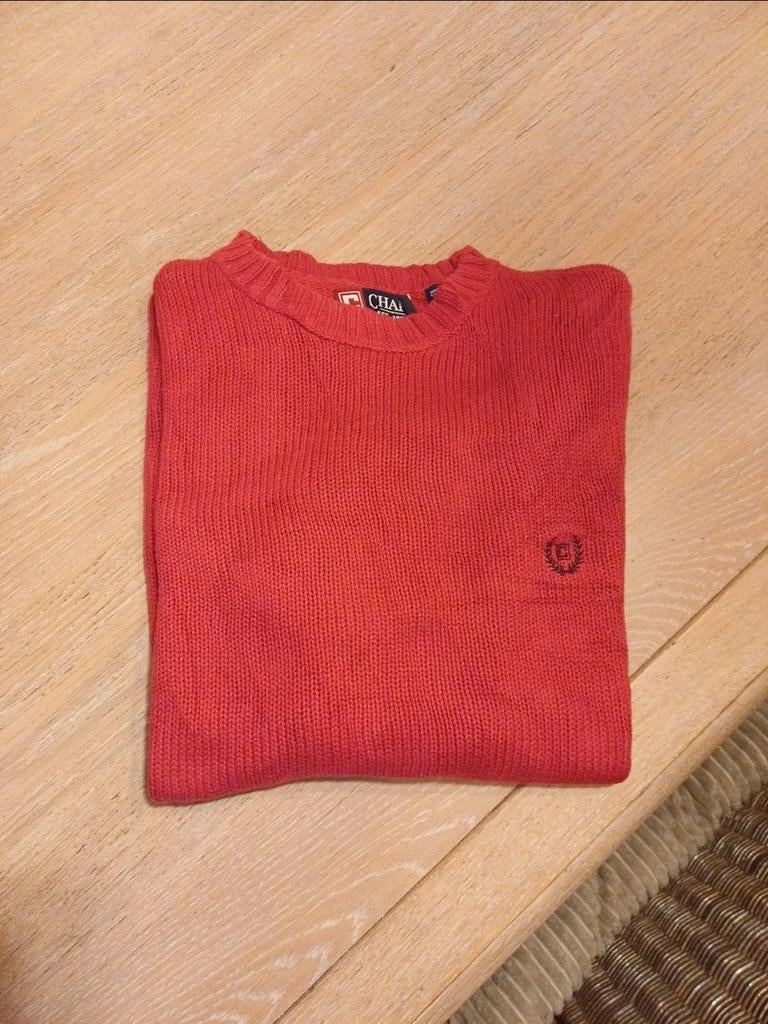 Pull élégant rouge cool pour homme - Chaps Small, Rouge, Enlèvement ou Envoi, Chaps, Comme neuf
