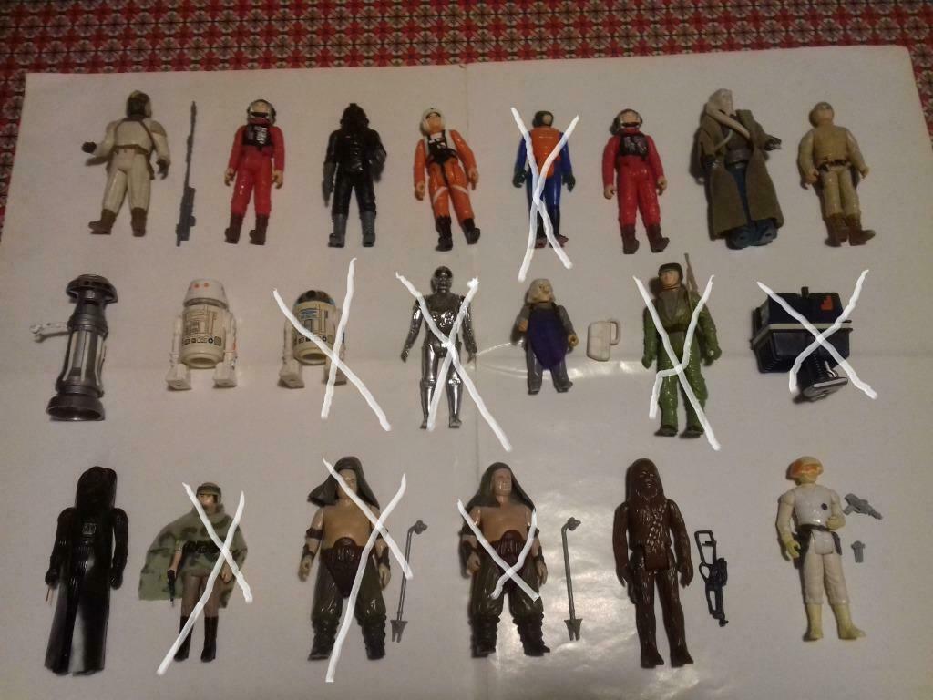 Star Wars vintage lot 23, Enlèvement ou Envoi, Utilisé