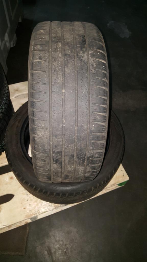 Banden winter 2x 245x45 R 18 100Y, Ophalen, Gebruikt, Mercedes-Benz