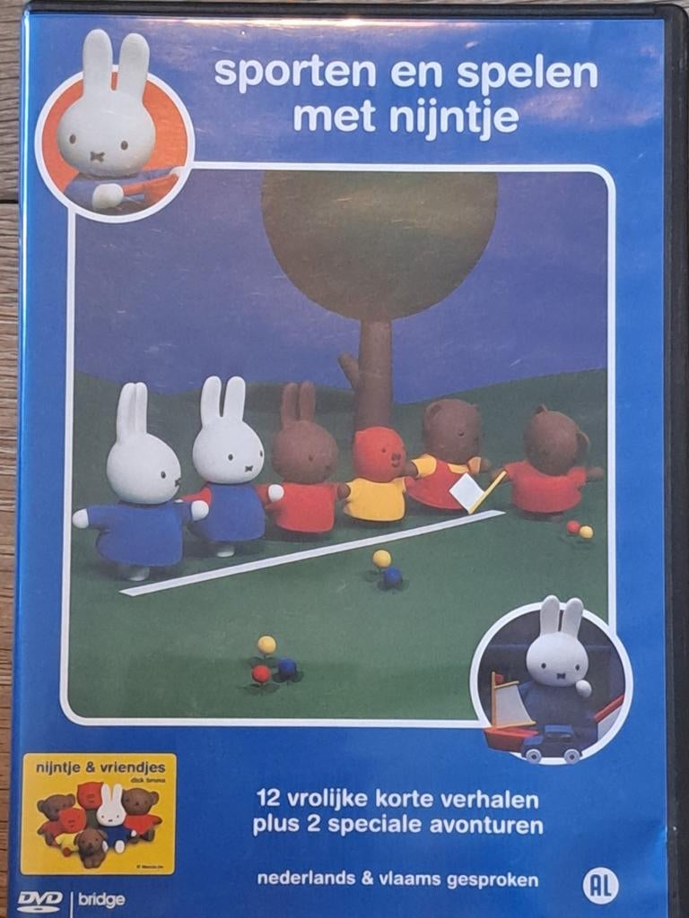 Nijntje, sporten en spelen, Cd's en Dvd's, Ophalen of Verzenden, Gebruikt