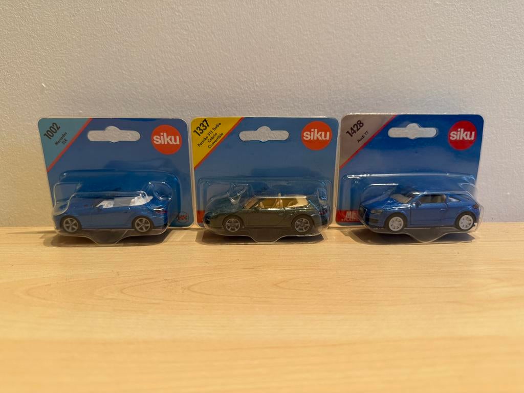 3 modèles Siku, Hobby & Loisirs créatifs, Enlèvement ou Envoi, Neuf, Voiture