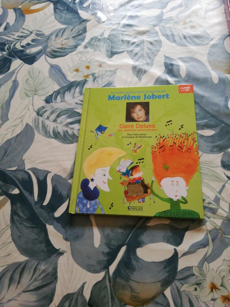 Livre +cd Claire Delune.Une maîtresse extraordinaire. M.Jobe, Enlèvement ou Envoi, Comme neuf