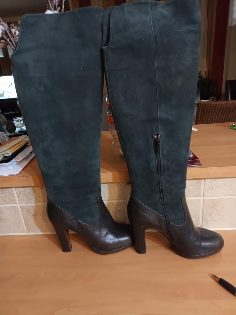 Nieuwe hoge knielaarzen "VERO GUCIO " n, Ophalen of Verzenden, Zwart