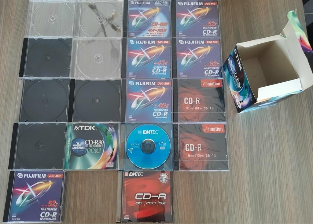 Diverse cd-r(w) cd's/ dvd, Enlèvement ou Envoi, Neuf, Cd