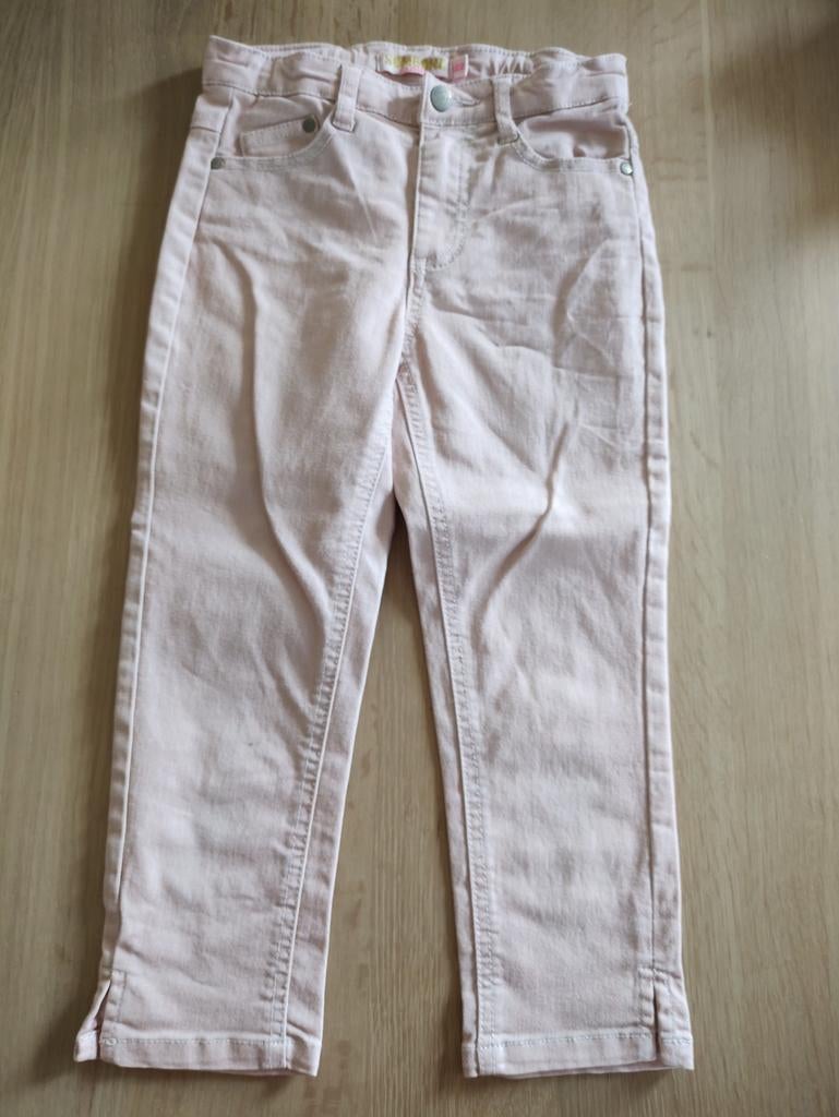 Licht roze jeans broek Someone 122, Kinderen en Baby's, Kinderkleding | Maat 122, Broek, Meisje, Ophalen of Verzenden, Zo goed als nieuw