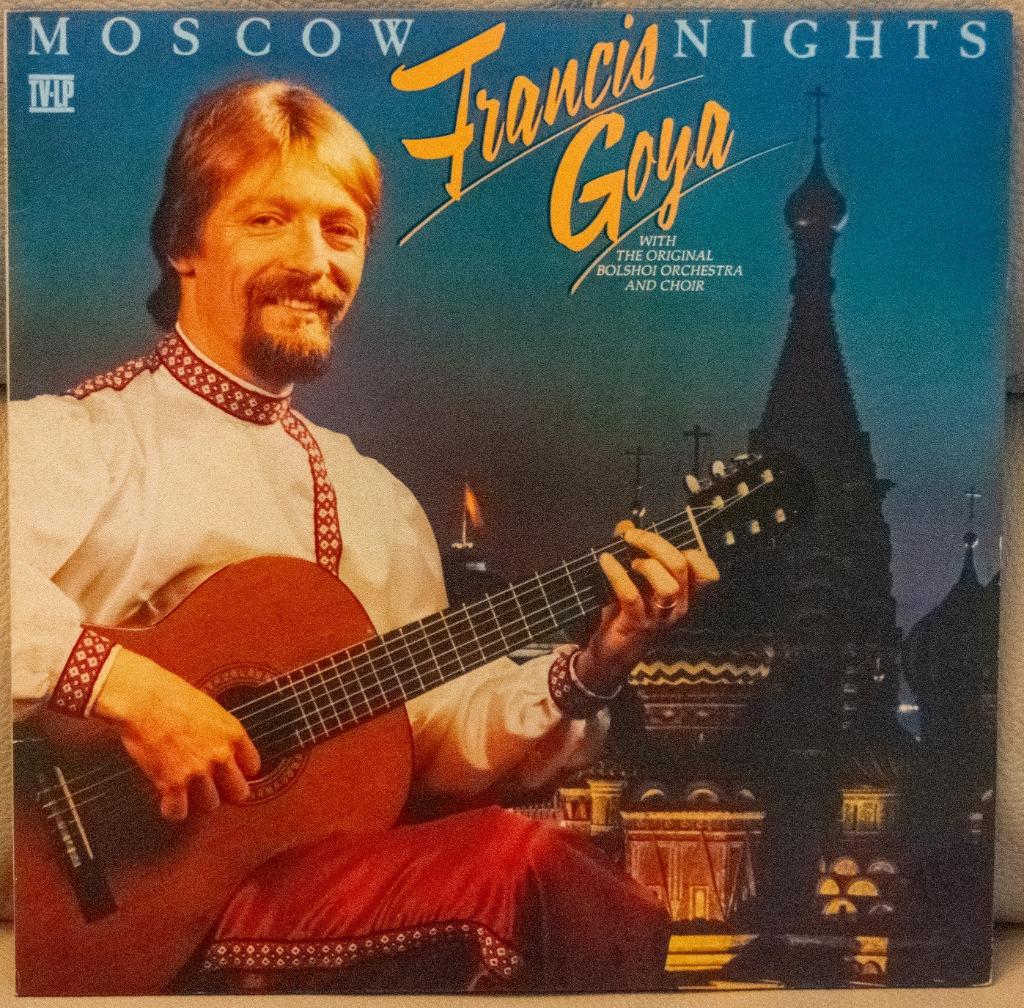 LP Francis Goya - Moscow Nights, Ophalen of Verzenden, Zo goed als nieuw, 12 inch