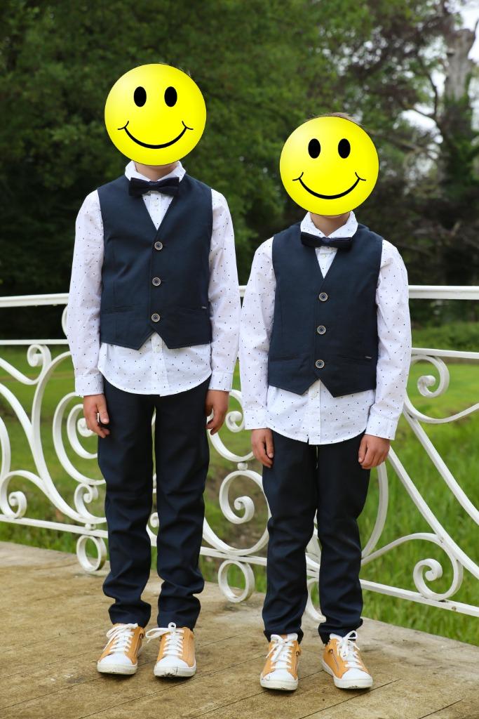 communiekleren/lentefeest kleding voor jongens mt 122, Ophalen, Zo goed als nieuw, JBC, Jongen