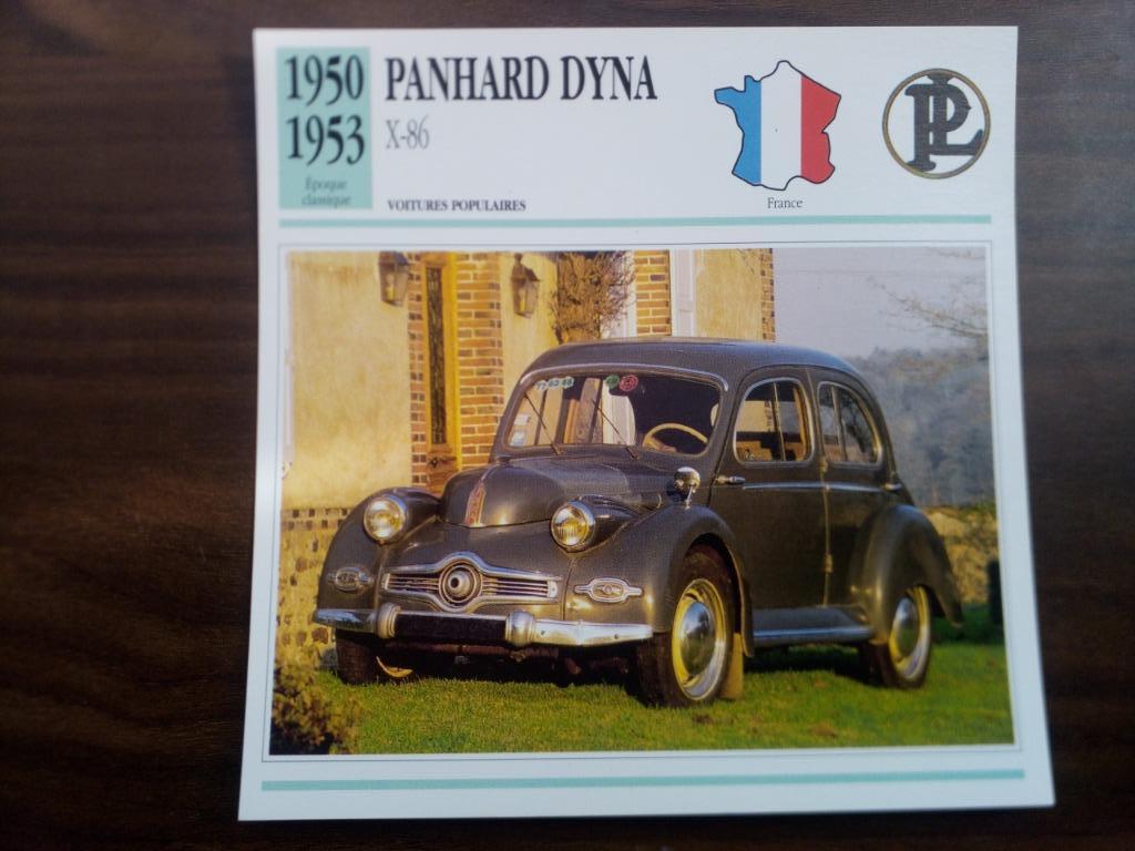 Panhard - Fiches Edito Service période construction1950-1967, Collections, Enlèvement ou Envoi, Comme neuf, Voitures