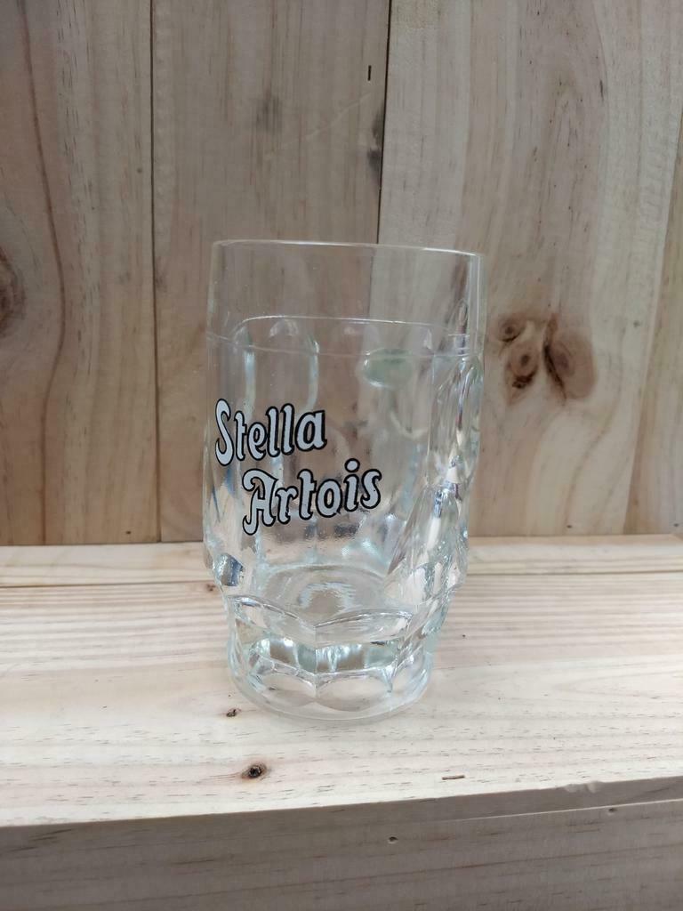 Bierglas Bierpot met oor Stella Artois 0,25 L, Ophalen of Verzenden, Gebruikt, Bierglas