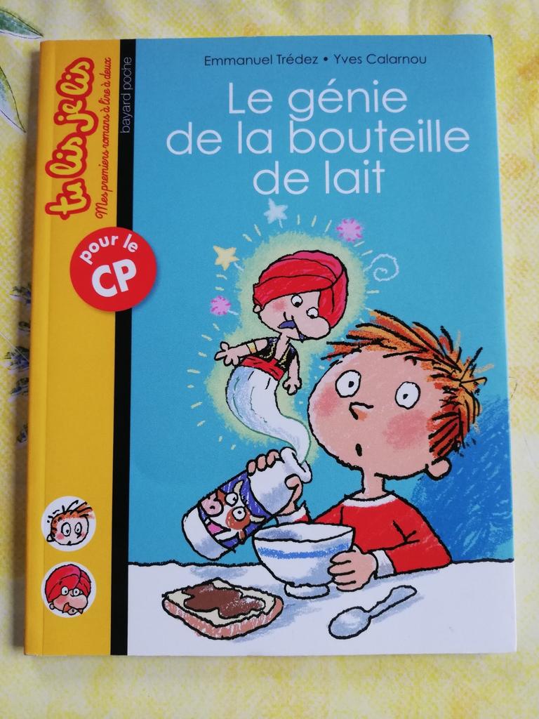 Livre "Le génie de la bouteille de lait" (Bayard), Enlèvement ou Envoi, Fiction général, Emmanuel Trédez et Yves Calarnou, Comme neuf