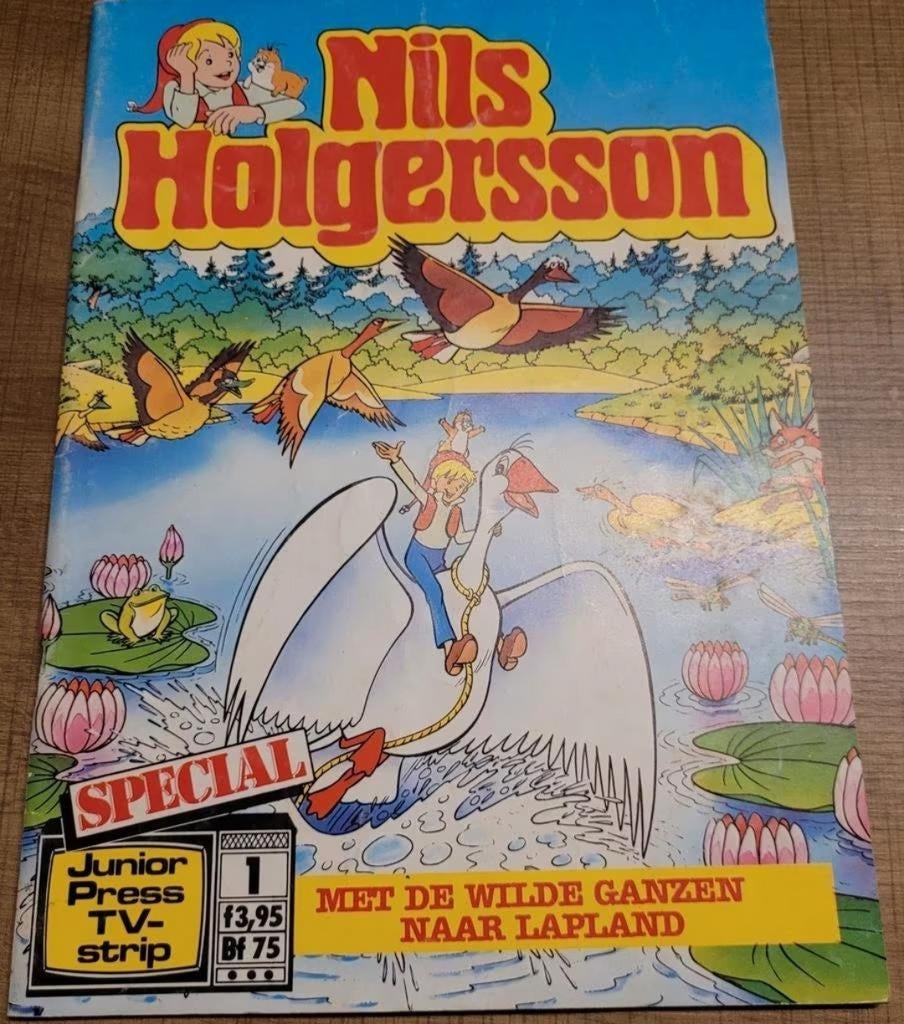Nils Holgersson: oud verhalenboekje (1983), Ophalen of Verzenden, Gebruikt, Tv, Overige typen