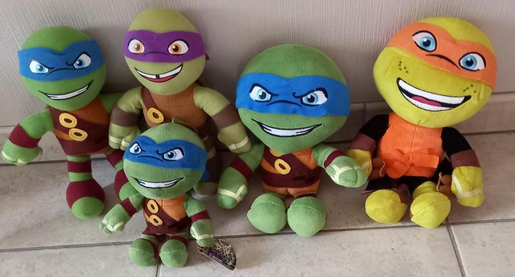 Knuffels Teenage mutant ninja turtles., Enfants & Bébés, Jouets | Peluches, Comme neuf, Enlèvement ou Envoi