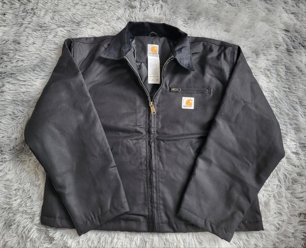 Carhartt Rework-jas - Zwart - Maat S - In uitstekende staat, Kleding | Heren, Truien en Vesten, Gedragen, Maat 46 (S) of kleiner