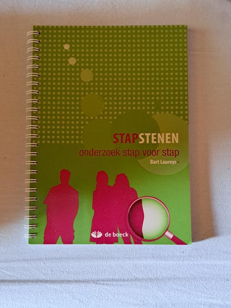 Stapstenen onderzoek stap voor stap, Livres, Livres scolaires, Enlèvement ou Envoi