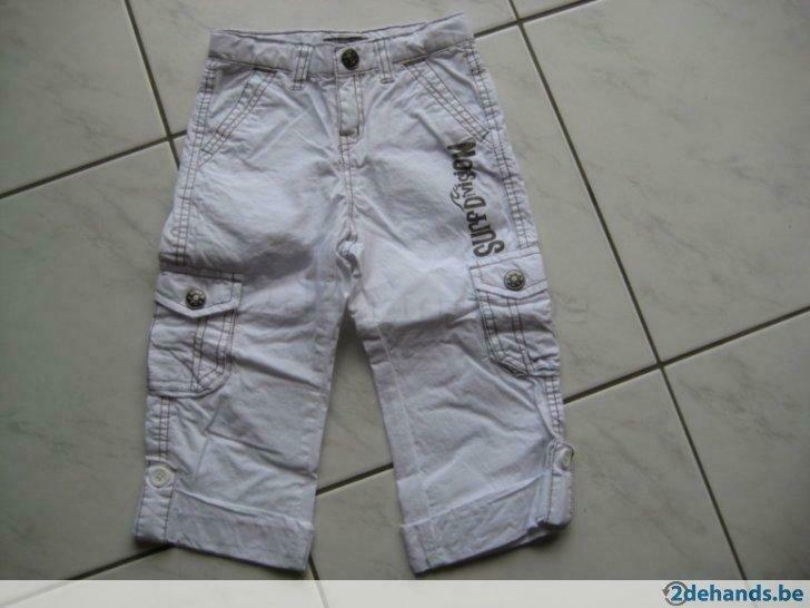wit broek jongen maat 92, Enlèvement ou Envoi, Comme neuf, Garçon