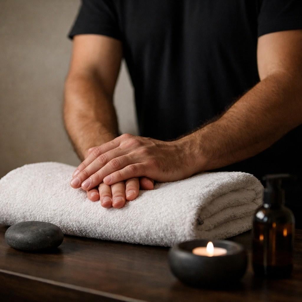 Deugddoende koppel massage met 4 gouden handen