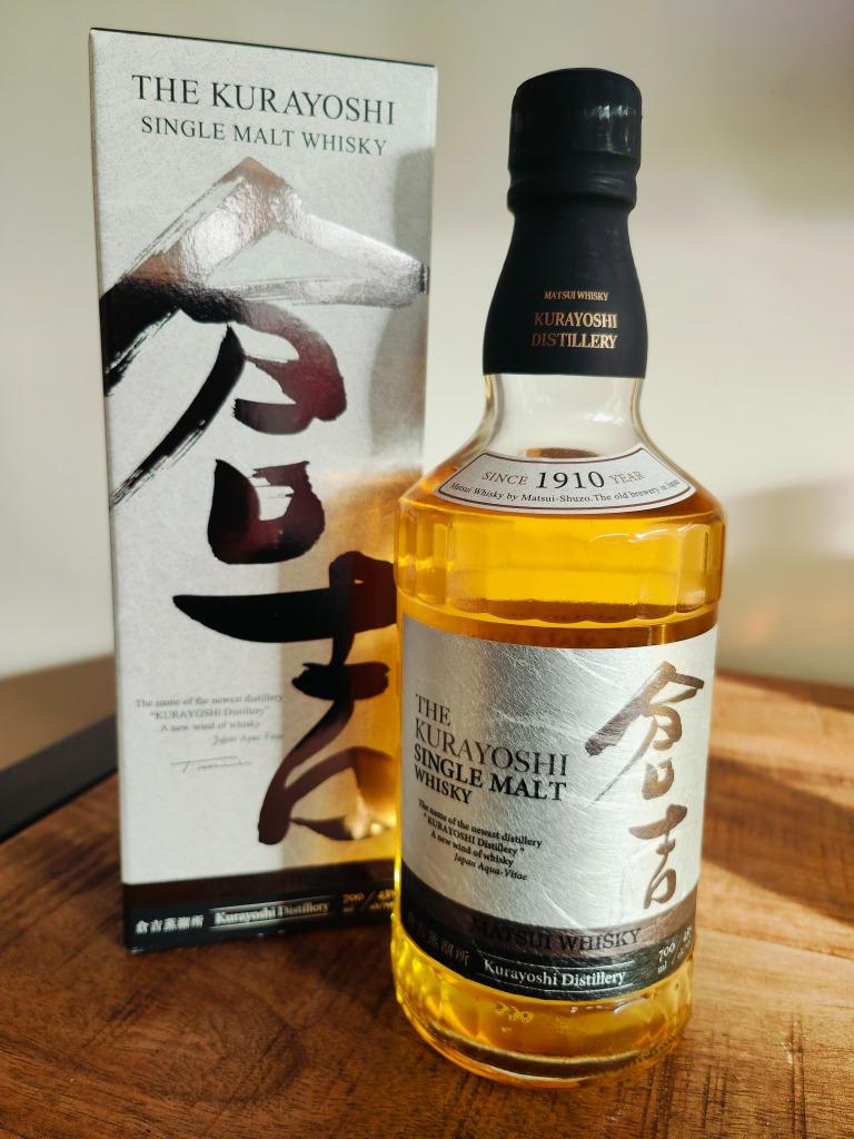 The Kurayoshi Single Malt Whisky - Matsui Whisky 43% 70cl, Verzamelen, Wijnen, Nieuw, Overige typen, Overige gebieden, Vol, Ophalen of Verzenden