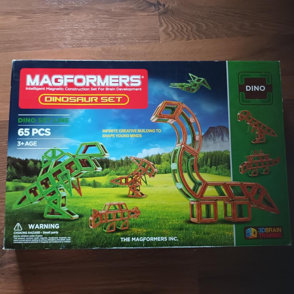 Magformer , dinosaur set, Ophalen of Verzenden