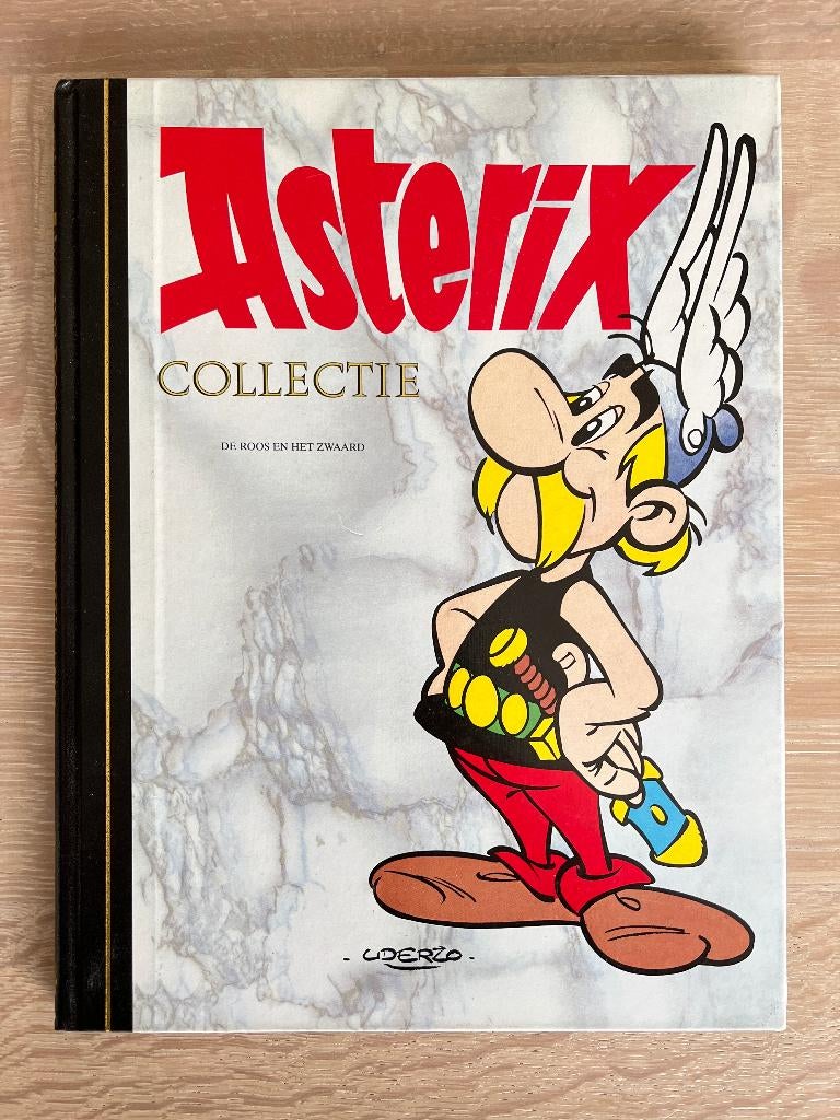 Asterix collectie / Uderzo / De roos en het zwaard / 1991, Eén stripboek, Ophalen of Verzenden, Zo goed als nieuw, Goscinny - Uderzo