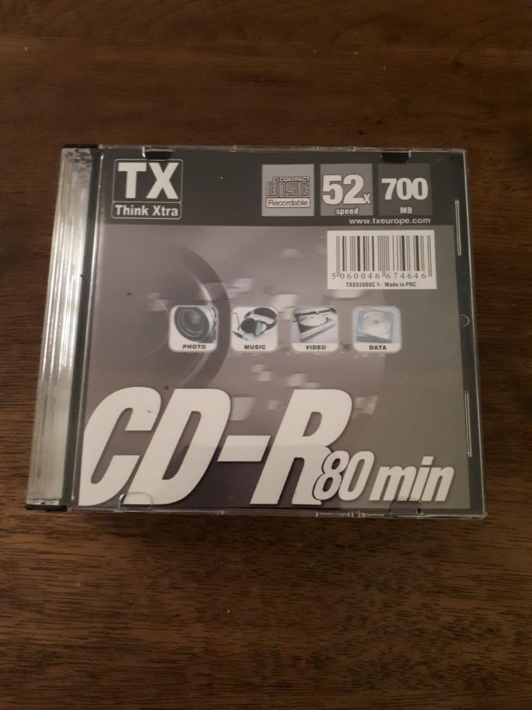 NIEUW !! 8 x CD-R 80min, Ophalen of Verzenden, Nieuw in verpakking