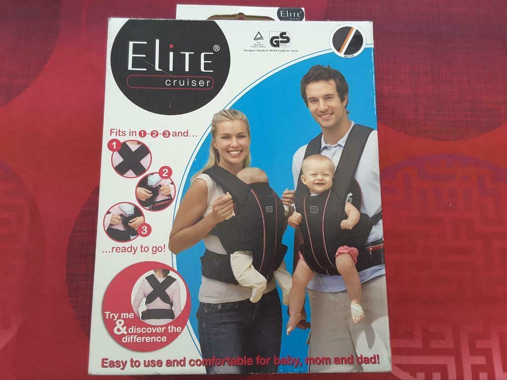 Elite Cruiser draagzak voor baby, Enfants & Bébés, Porte-bébés & Écharpe porte bébé, Autres marques, Porte-bébé, Enlèvement ou Envoi